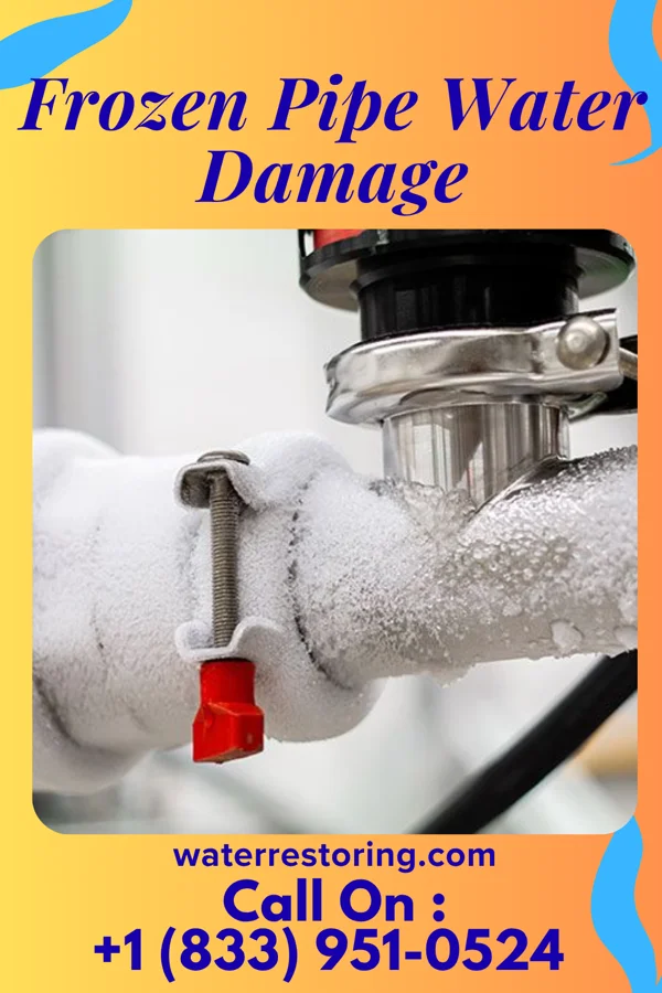 Frozen Pipe Water Damage in North Plainfield, NJ